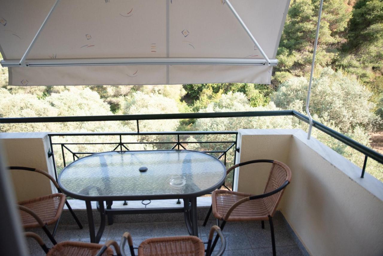 Nikos Apartments Ormos Panagias Dış mekan fotoğraf
